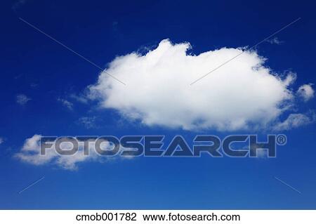 Blue sky with clouds View Large Photo Image Stock Image - Blue sky with clouds. Fotosearch