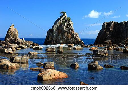 Hashikuiiwa rock formation in Kushimoto, Wakayama Prefecture View Large Photo Image Stock Photograph - Hashikuiiwa rock formation in Kushimoto, Wakayama Prefecture. Fotosearch