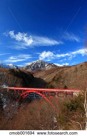 Higashisawa bridge in Hokuto, Yamanashi Prefecture View Large Photo Image Picture - Higashisawa bridge in Hokuto, Yamanashi Prefecture. Fotosearch
