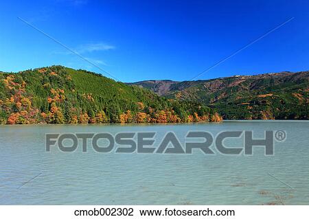 Ikawa lake, Shizuoka Prefecture View Large Photo Image Stock Image - Ikawa lake, Shizuoka Prefecture. Fotosearch