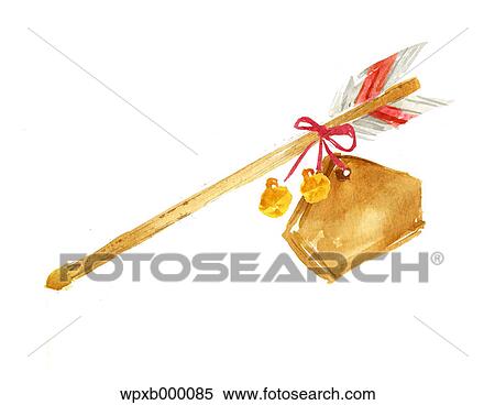 Japanese ceremonial arrow illustration View Large Photo Image Stock Photography - Japanese ceremonial arrow illustration. Fotosearch