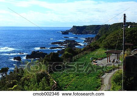 Kiiooshima coast in Kushimoto, Wakayama Prefecture View Large Photo Image Stock Photograph - Kiiooshima coast in Kushimoto, Wakayama Prefecture. Fotosearch