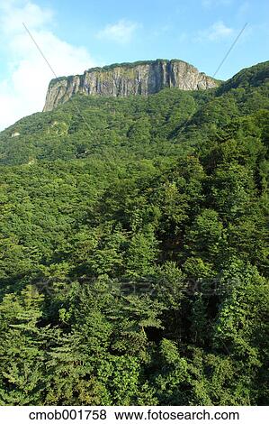 Stock Photo - Mount Arafune, Gunma Prefecture. Fotosearch