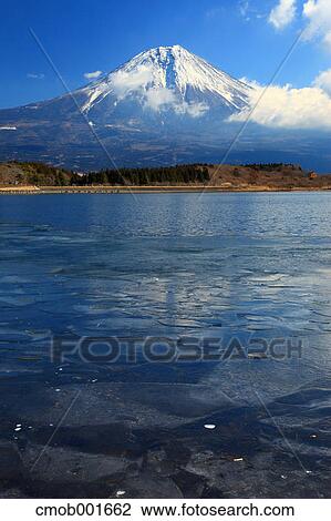 Mount Fuji and Lake Tanuki in Fujinomiya, Shizuoka Prefecture View Large Photo Image Stock Image - Mount Fuji and Lake Tanuki in Fujinomiya, Shizuoka Prefecture. Fotosearch