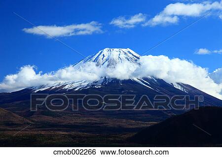 Mount Fuji seen from Minobu, Yamanashi Prefecture View Large Photo Image Stock Photograph - Mount Fuji seen from Minobu, Yamanashi Prefecture. Fotosearch