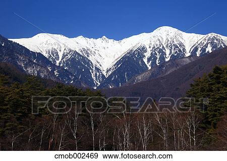 Mount Komagatake in Kiso, Nagano Prefecture View Large Photo Image Stock Photo - Mount Komagatake in Kiso, Nagano Prefecture. Fotosearch