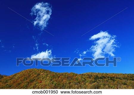 Stock Image - Mountainscape in Shikaoi, Hokkaido. Fotosearch