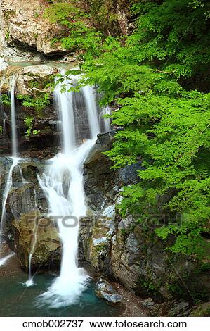 Otodoro waterfall, Tokushima Prefecture View Large Photo Image Stock Photo - Otodoro waterfall, Tokushima Prefecture. Fotosearch