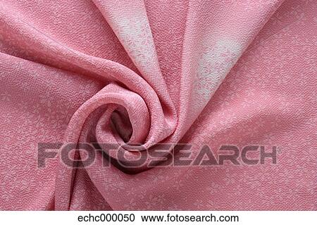 Stock Image - Pink wrapping cloth. Fotosearch