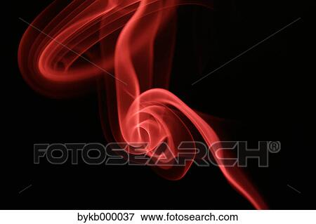 Red smoke on black background View Large Photo Image Stock Photo - Red smoke on black background. Fotosearch