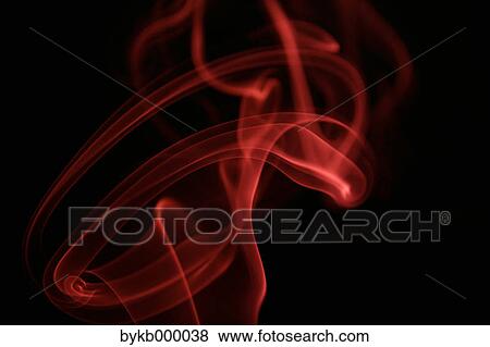 Red smoke on black background View Large Photo Image Stock Photo - Red smoke on black background. Fotosearch