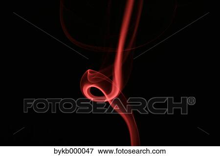 Red smoke on black background View Large Photo Image Stock Photo - Red smoke on black background. Fotosearch