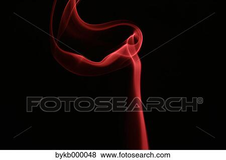 Red smoke on black background View Large Photo Image Stock Photo - Red smoke on black background. Fotosearch