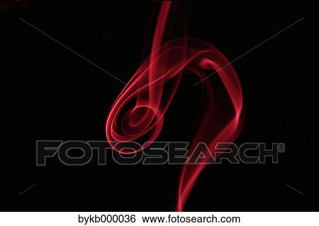 Red smoke on black background View Large Photo Image Stock Photograph - Red smoke on black background. Fotosearch