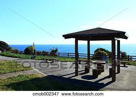 Rest area in Kushimoto, Wakayama Prefecture View Large Photo Image Stock Photo - Rest area in Kushimoto, Wakayama Prefecture. Fotosearch