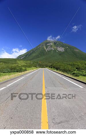 Road through the countryside, Hokkaido View Large Photo Image Stock Photo - Road through the countryside, Hokkaido. Fotosearch