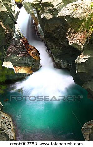 Rocks and flowing water, Tokushima Prefecture View Large Photo Image Stock Image - Rocks and flowing water, Tokushima Prefecture. Fotosearch