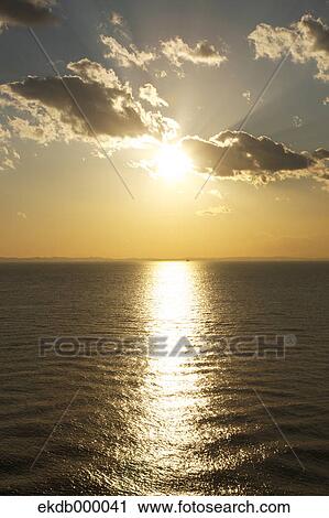 Sea at sunset at Tokyo Bay, Chiba Prefecture View Large Photo Image Stock Image - Sea at sunset at Tokyo Bay, Chiba Prefecture. Fotosearch