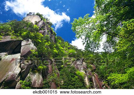 Stock Photography - Shosenkyo valley, Yamanashi Prefecture. Fotosearch