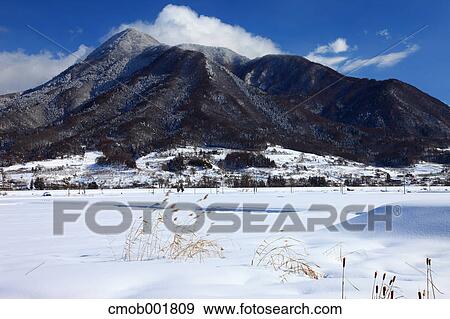 Snow at Iiyama, Nagano Prefecture View Large Photo Image Stock Photo - Snow at Iiyama, Nagano Prefecture. Fotosearch