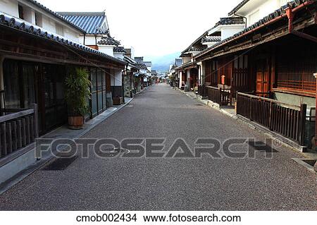 Udatsu old town, Tokushima Prefecture View Large Photo Image Picture - Udatsu old town, Tokushima Prefecture. Fotosearch