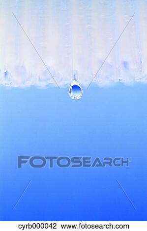 Stock Image - Water drops. Fotosearch