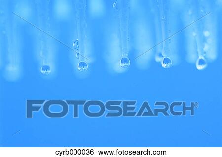 Stock Photograph - Water drops. Fotosearch