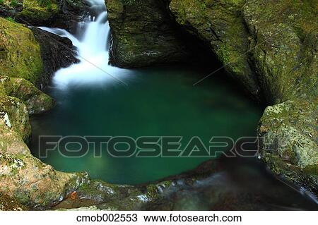 Waterfall in Shinshiro, Aichi Prefecture View Large Photo Image Stock Image - Waterfall in Shinshiro, Aichi Prefecture. Fotosearch