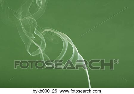 White smoke on green background View Large Photo Image Stock Photograph - White smoke on green background. Fotosearch