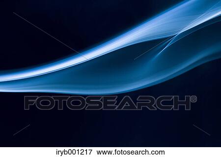 Blue smoke on black background View Large Photo Image Stock Photo - Blue smoke on black background. Fotosearch
