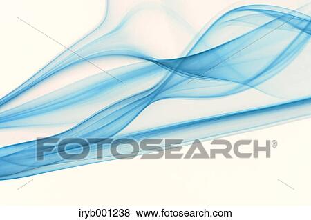 Blue smoke on white background View Large Photo Image Stock Photo - Blue smoke on white background. Fotosearch