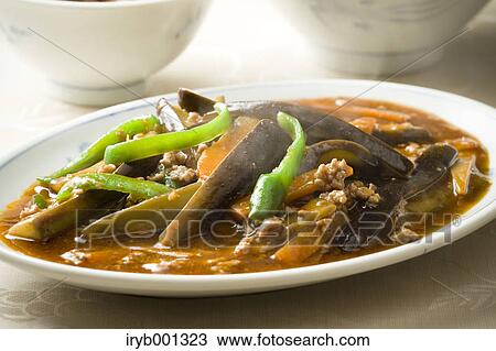 Chinese style Mabo Nasu View Large Photo Image Stock Image - Chinese style Mabo Nasu. Fotosearch