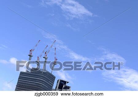 Construction site View Large Photo Image Stock Photo - Construction site. Fotosearch