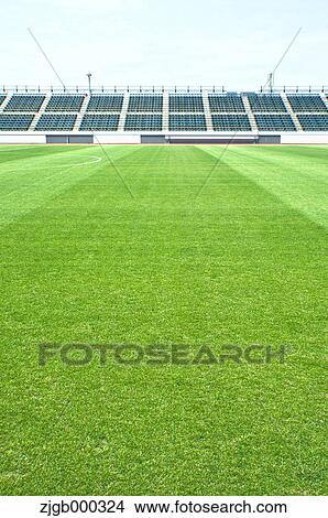 Football ground View Large Photo Image Picture - Football ground. Fotosearch