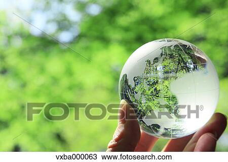 Glass globe View Large Photo Image Stock Image - Glass globe. Fotosearch