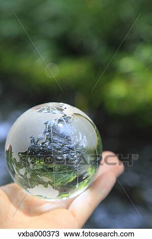 Glass globe View Large Photo Image Stock Image - Glass globe. Fotosearch