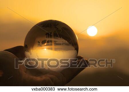 Glass globe View Large Photo Image Stock Image - Glass globe. Fotosearch