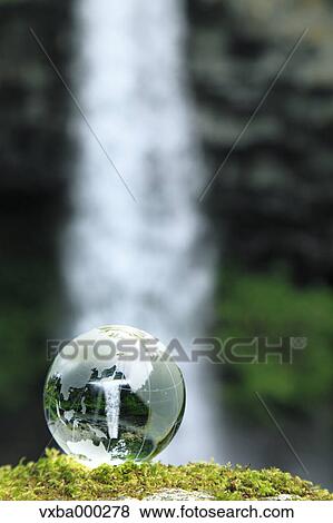 Glass globe View Large Photo Image Stock Photo - Glass globe. Fotosearch