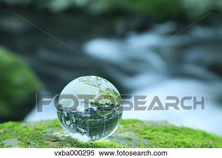 Stock Photography - Glass globe. Fotosearch