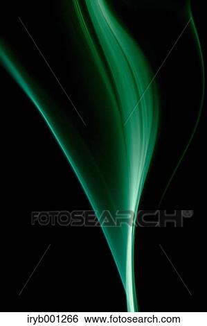 Green smoke on black background View Large Photo Image Stock Photograph - Green smoke on black background. Fotosearch