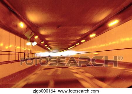 Highway tunnel View Large Photo Image Picture - Highway tunnel. Fotosearch