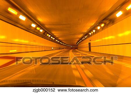 Highway tunnel View Large Photo Image Stock Image - Highway tunnel. Fotosearch