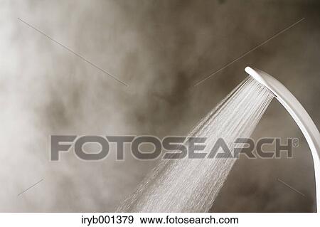 Hot shower View Large Photo Image Stock Photo - Hot shower. Fotosearch