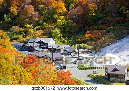 Hot Spring Inn, Akita Prefecture View Large Photo Image Stock Image - Hot Spring Inn, Akita Prefecture. Fotosearch