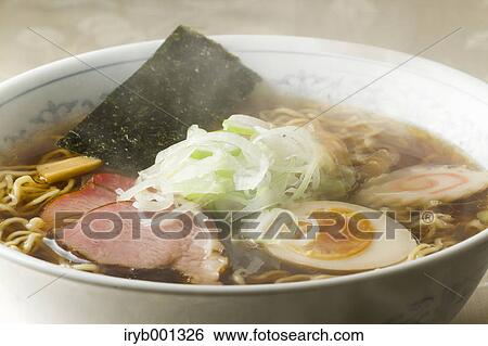 Japanese ramen View Large Photo Image Stock Photograph - Japanese ramen. Fotosearch