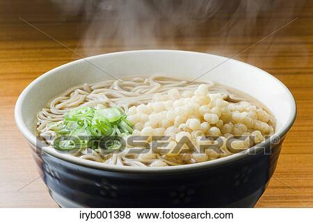 Japanese style Soba buckwheat noodles View Large Photo Image Stock Photo - Japanese style Soba buckwheat noodles. Fotosearch
