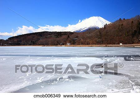 Mount Fuji and Lake Yamanaka, Yamanashi Prefecture View Large Photo Image Stock Photo - Mount Fuji and Lake Yamanaka, Yamanashi Prefecture. Fotosearch