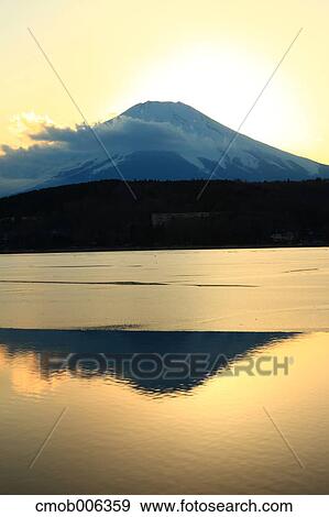 Mount Fuji and Lake Yamanaka, Yamanashi Prefecture View Large Photo Image Stock Photo - Mount Fuji and Lake Yamanaka, Yamanashi Prefecture. Fotosearch