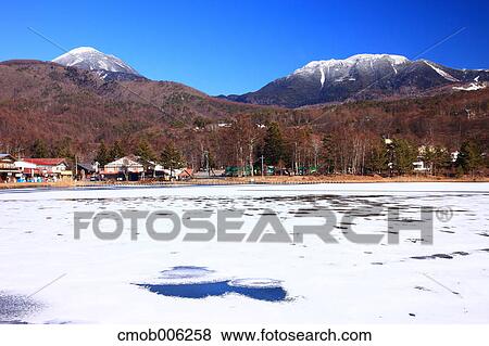 Mount Tateshina, Nagano Prefecture View Large Photo Image Stock Photo - Mount Tateshina, Nagano Prefecture. Fotosearch