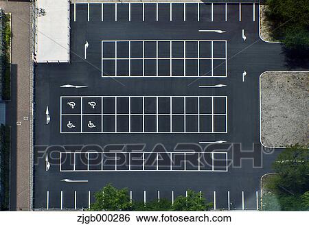 Stock Photograph - Parking lot. Fotosearch
